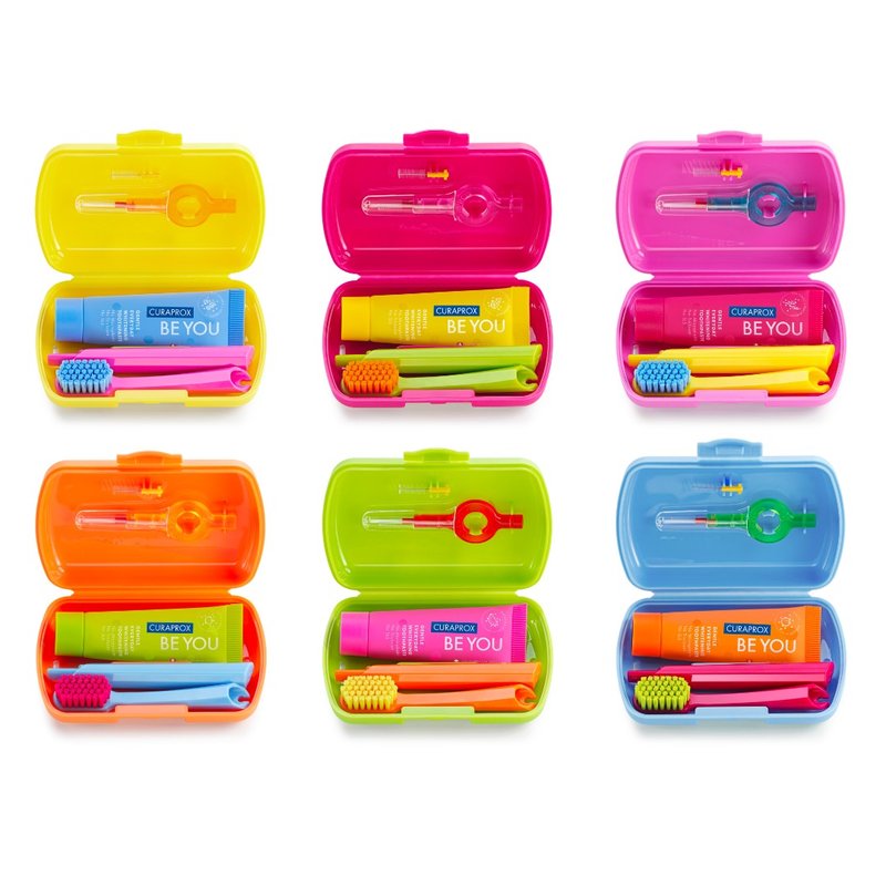 BE YOU 缤纷旅行组 (颜色随机) - 牙刷/口腔清洁 - 塑料 多色