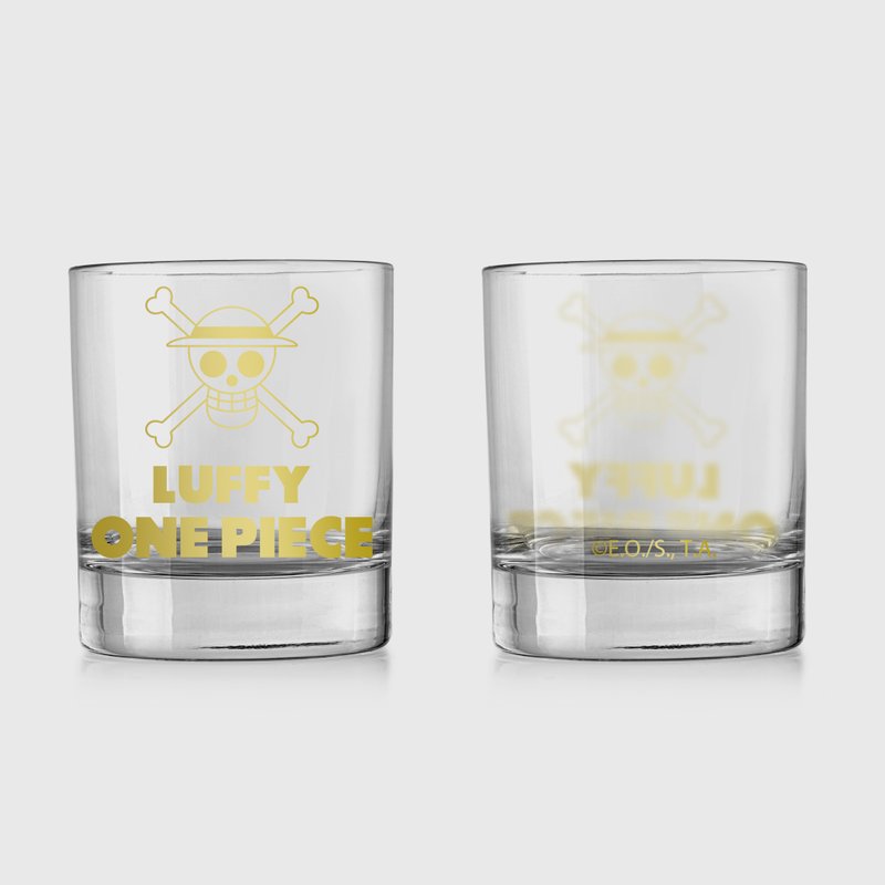 【ONE PIECE】海贼王官方授权周边产品 Logo玻璃杯 - 其他杯子 - 琉璃 多色