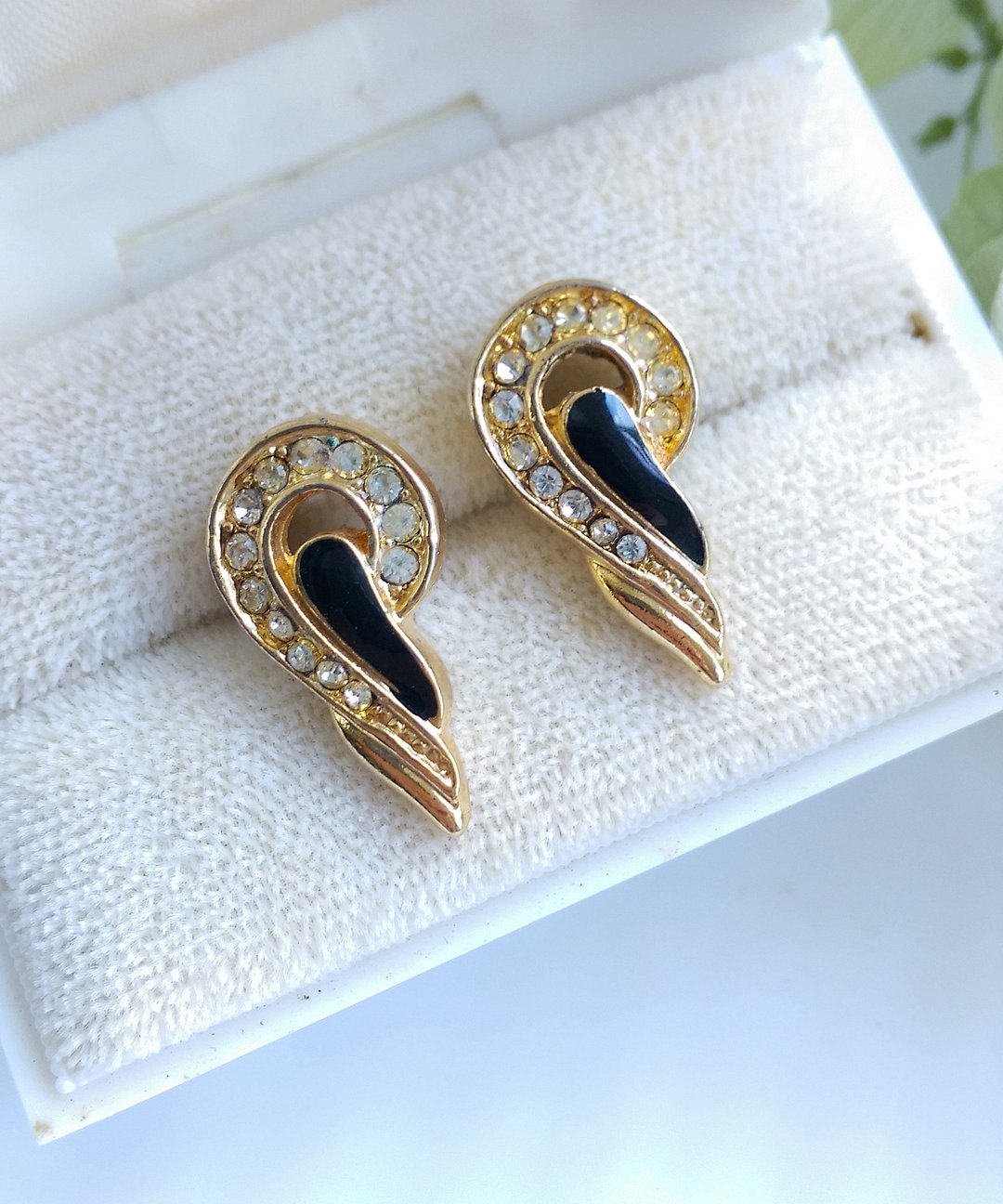 Vintage Jewelry 西洋古董饰品 摩登 小巧 小知性 针式耳环 - 耳环/耳夹 - 其他金属 金色