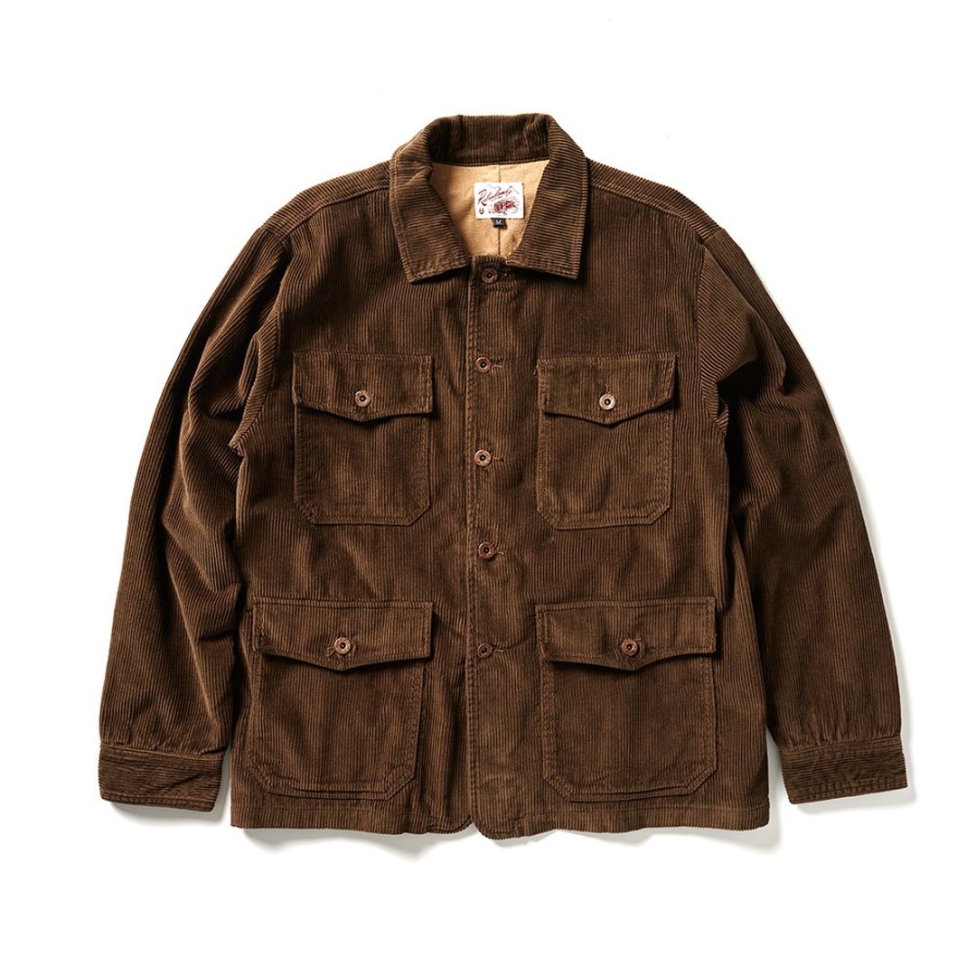Mr Hunter Jacket - 咖啡色 Brown - 男装外套 - 棉 