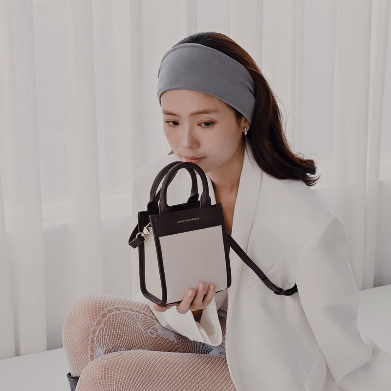 新品 - 花Cute Mini Tote - 侧背包/斜挎包 - 人造皮革 