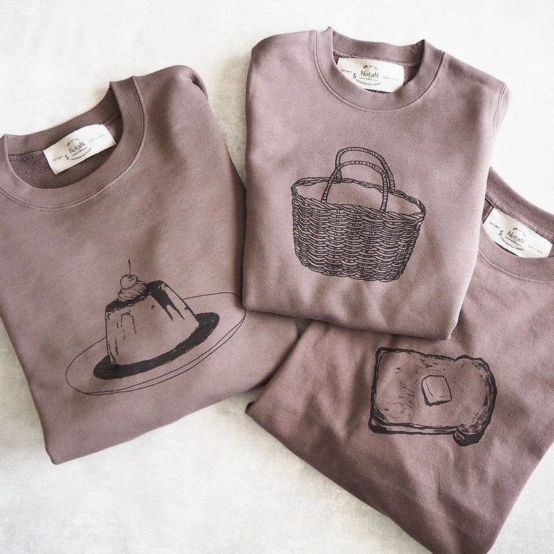 Stretch Sweat Charcoal Adult - 女装上衣 - 棉．麻 灰色