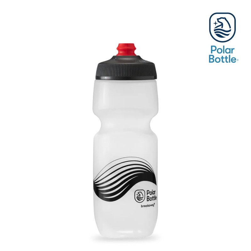 Polar Bottle 24oz 单层喷射水壶 WAVE 透明 - 运动配件 - 塑料 透明