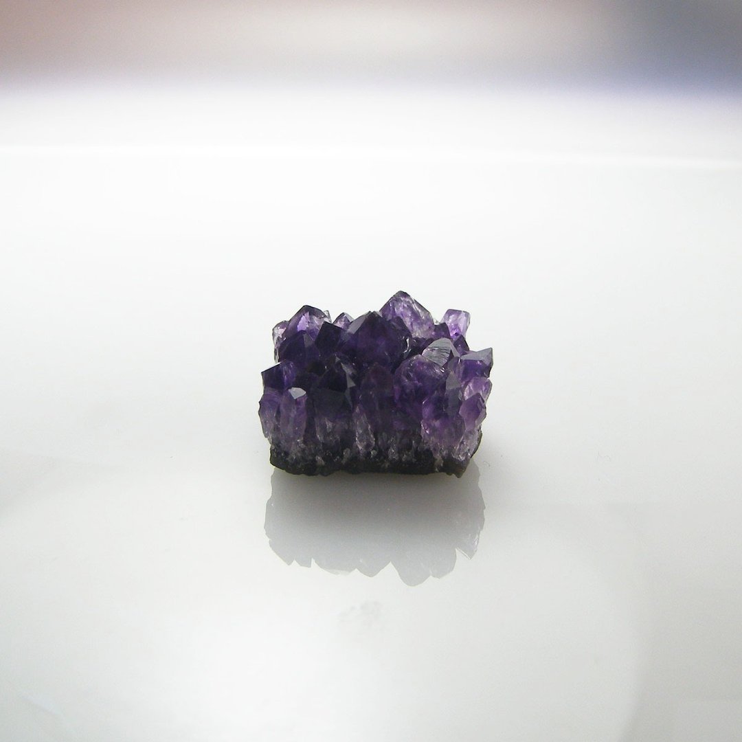 紫水晶&闪灵钻  水晶 高品质 能量石 - 其他 - 水晶 黑色