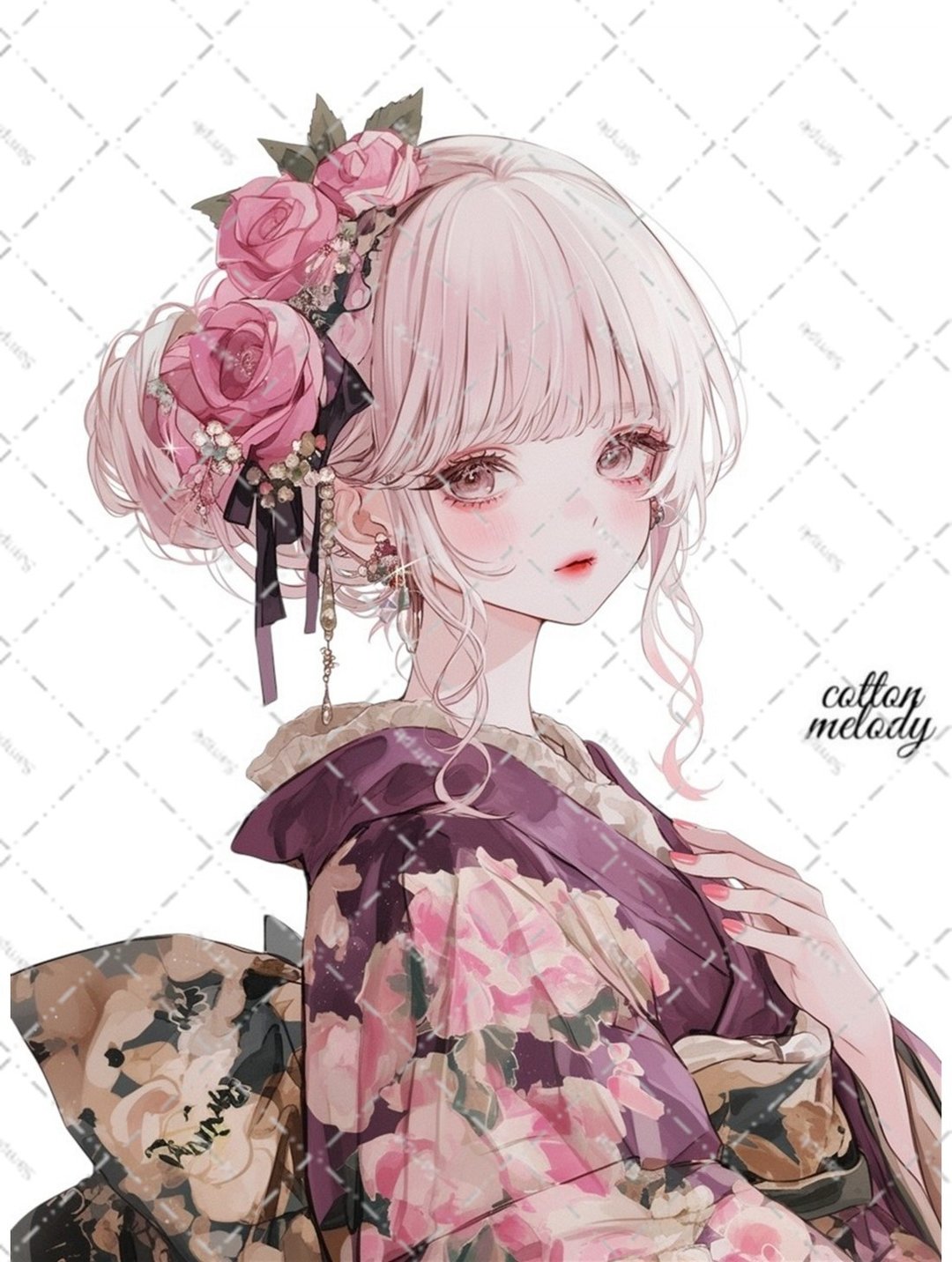 原创贴纸 no.7896 人物贴纸 原创贴纸 人物贴纸 女孩贴纸 原创人物贴纸 - 贴纸 - 纸 