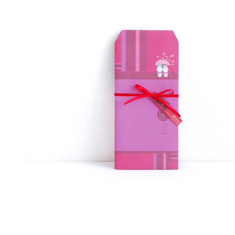 喜娃娃双喜红包袋-两款3+3=6入组合(现货) - 红包/春联 - 纸 紫色