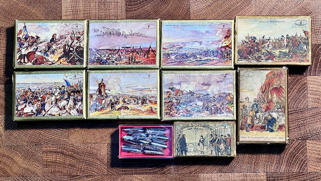 1950年代 法国 GBP Sergent Major N.500 士官长笔尖 极细 EF - 蘸水笔 - 其他金属 