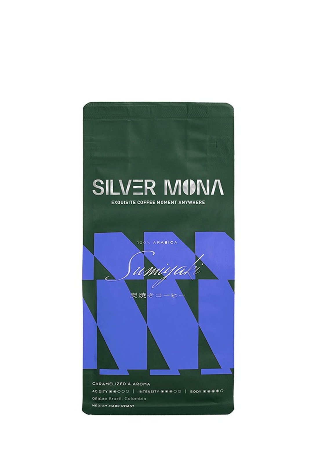 Silver Mona - Sumiyaki 炭烧珈琲咖啡豆 200 克 - 咖啡 - 其他材质 