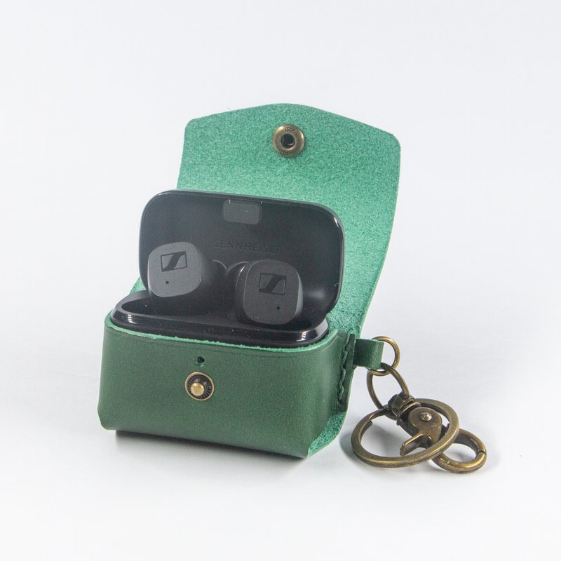 可刻名Sennheiser CX True Wireless 定制耳机皮革保护套 - 耳机 - 真皮 多色