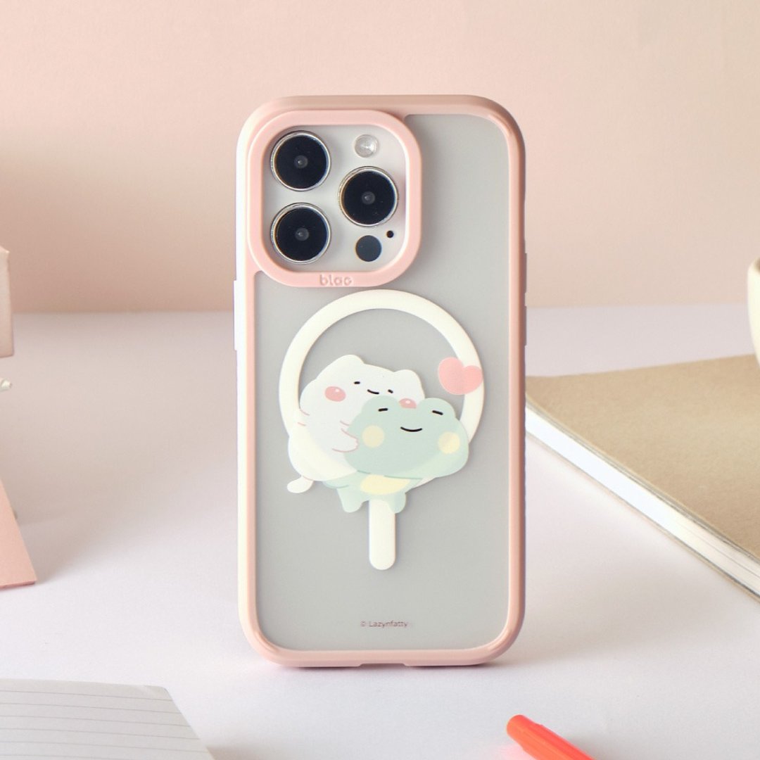 胖才可爱甜蜜负担极光雾透MagSafe iPhone手机壳 - 手机壳/手机套 - 硅胶 多色