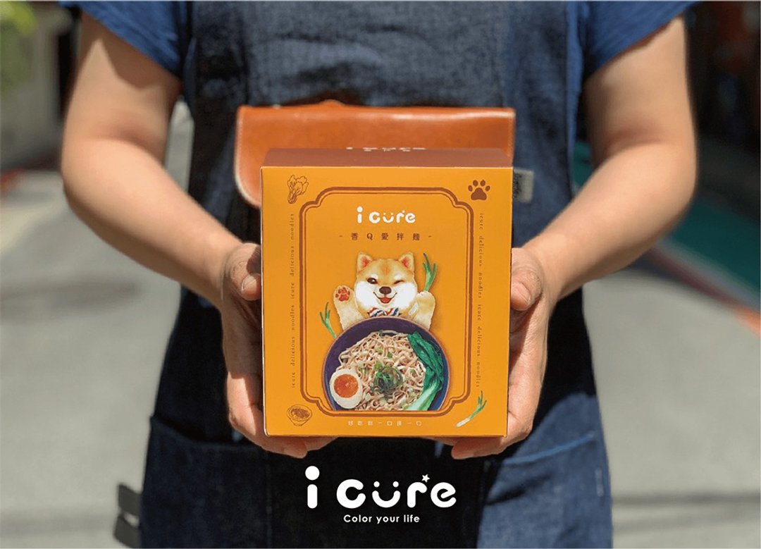 香Q爱拌面-三包一盒装 - 面/面线/米粉 - 新鲜食材 白色