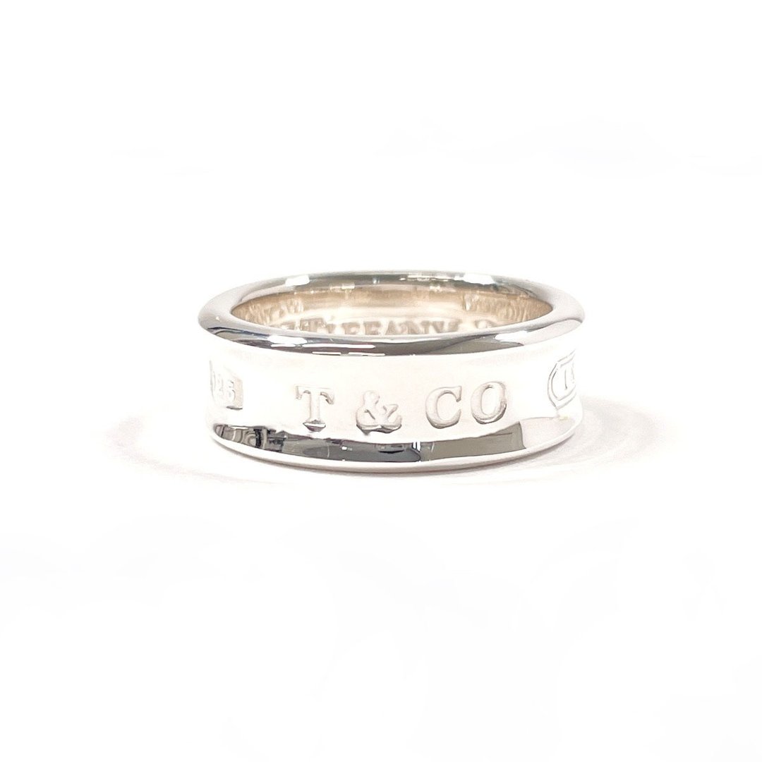 【日本直购 中古美品】12号 蒂芙尼 TIFFANY&Co. 1837 戒指 银 925 饰品 经全新抛光处理 - 戒指 - 纯银 银色