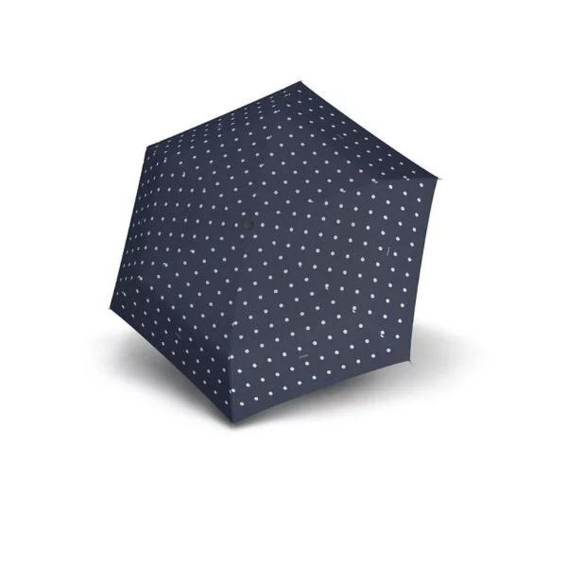 【Knirps德国红点伞】TS.220 轻薄安全扁自动开收伞-Kelly D'Navy - 雨伞/雨衣 - 聚酯纤维 蓝色