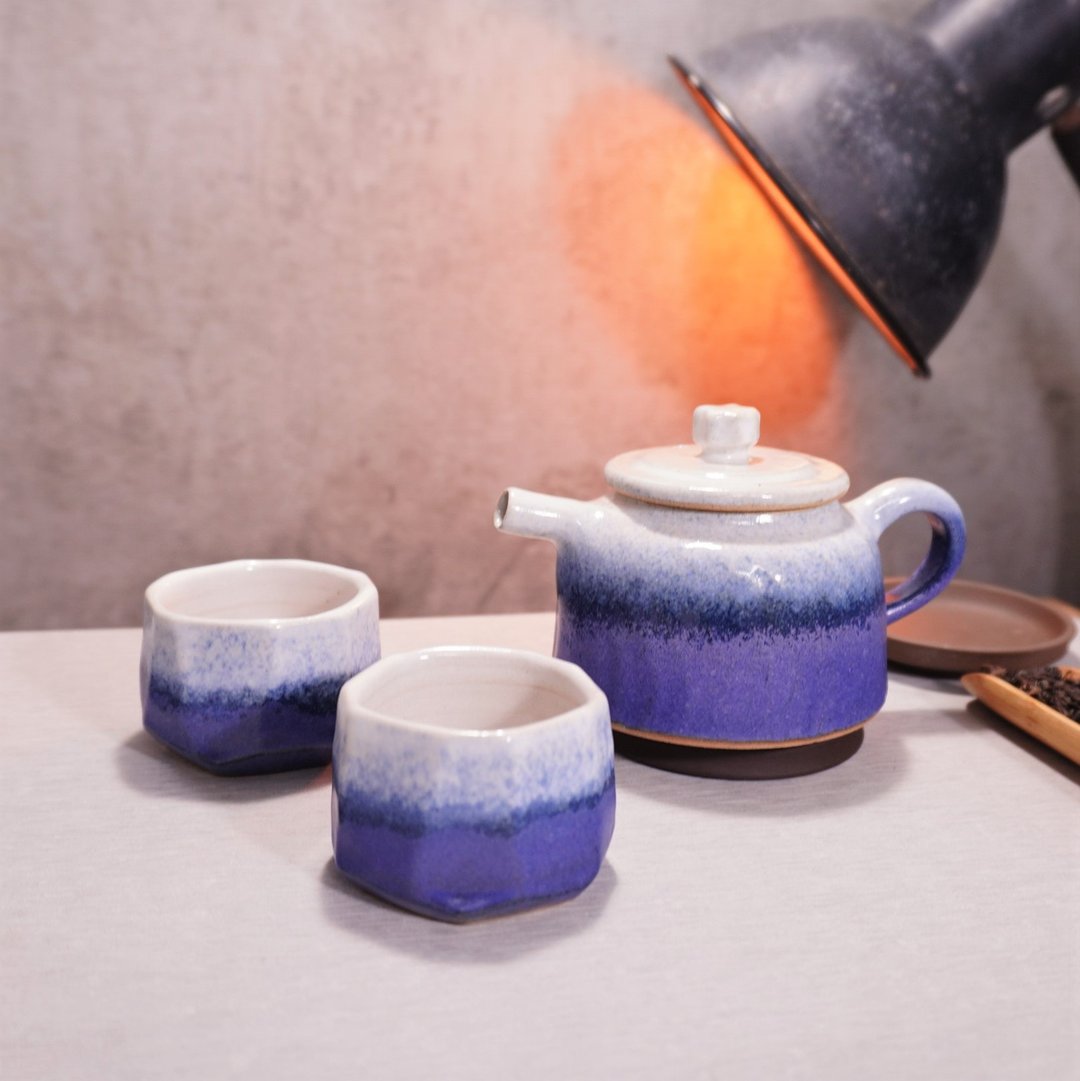 藤堇茶具组 - 茶具/茶杯 - 陶 多色