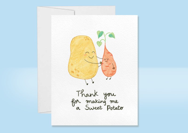 手绘卡片 | 万用卡片 | 贺卡 - 卡片/明信片 - 纸 