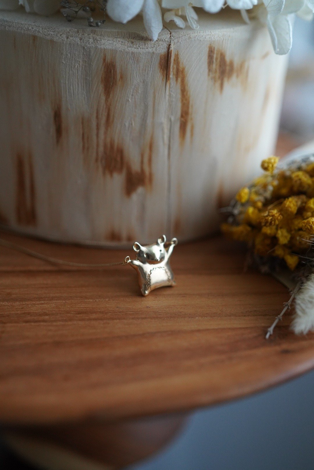 Chinchilla Necklace - 项链 - 铜/黄铜 金色