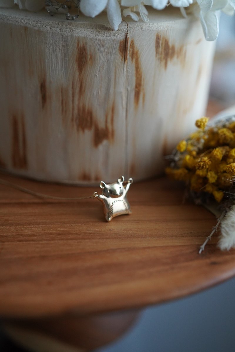 Chinchilla Necklace - 项链 - 铜/黄铜 金色