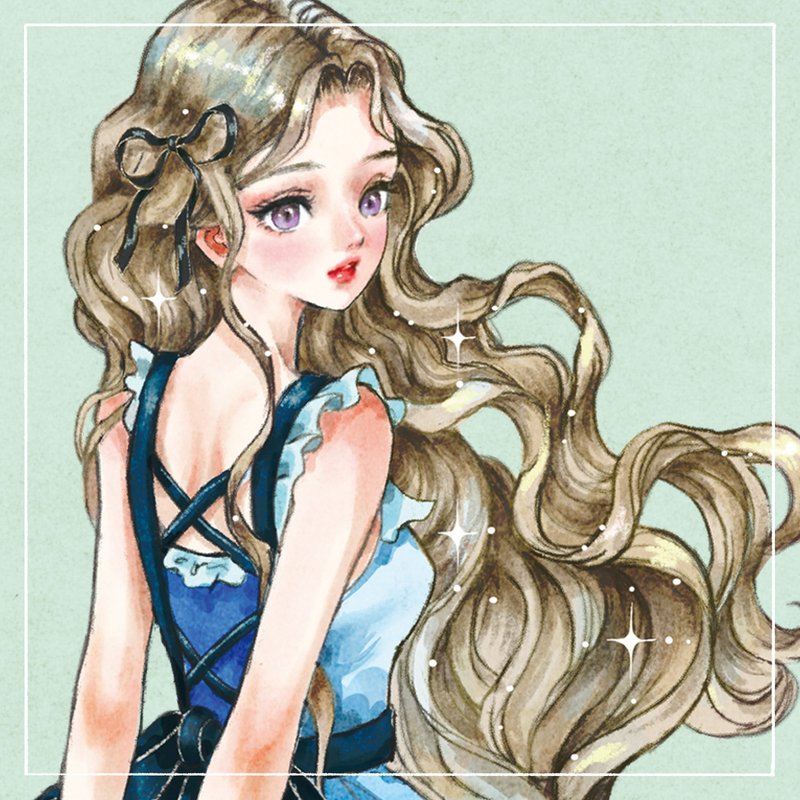 Charlotte - 贴纸 - 纸 