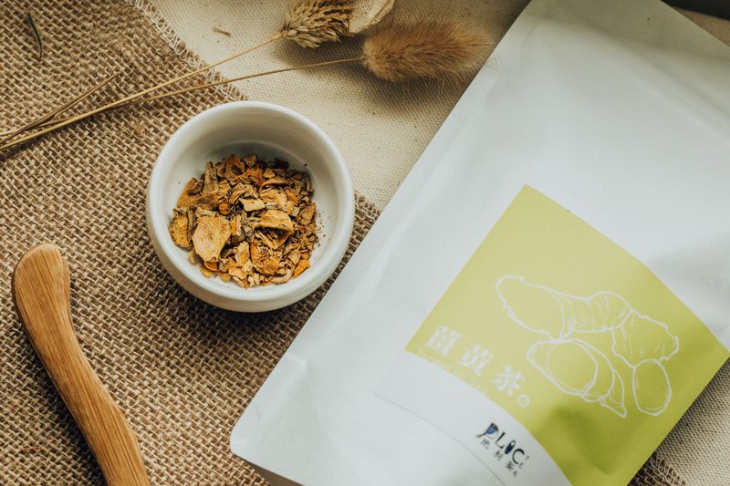 姜黄茶-姜黄切片立体茶包 驱寒暖身无咖啡因 - 健康/养生 - 新鲜食材 黄色