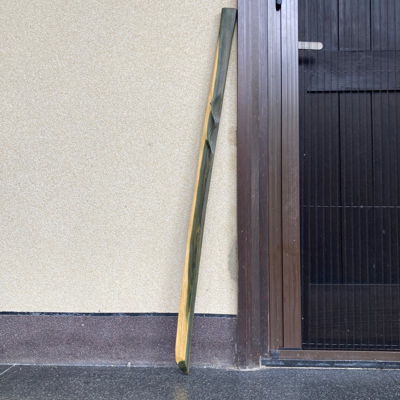 我贩剑　妖刀　青珀　艺术木刀　手工木剑　绿檀　魔剑　妖刀 - 摆饰 - 木头 绿色