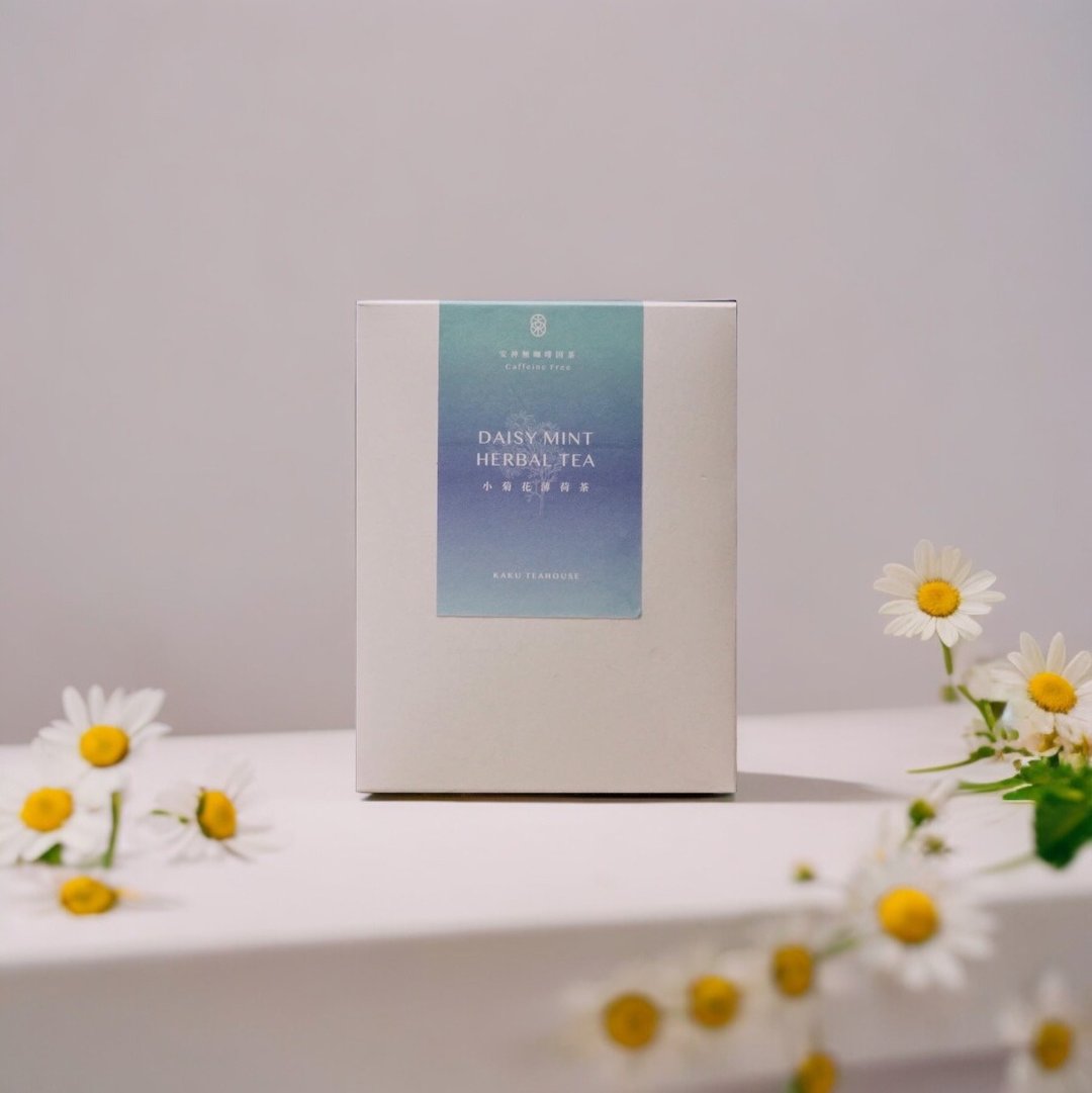【 胡蝶 小菊花薄荷茶包 】无咖啡因安神花草茶包(8包) 真空锁味 - 茶 - 其他材质 蓝色