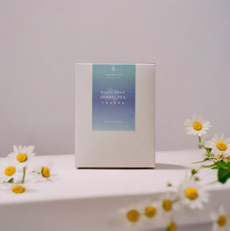 【 胡蝶 小菊花薄荷茶包 】无咖啡因安神花草茶包(8包) 真空锁味 - 茶 - 其他材质 蓝色
