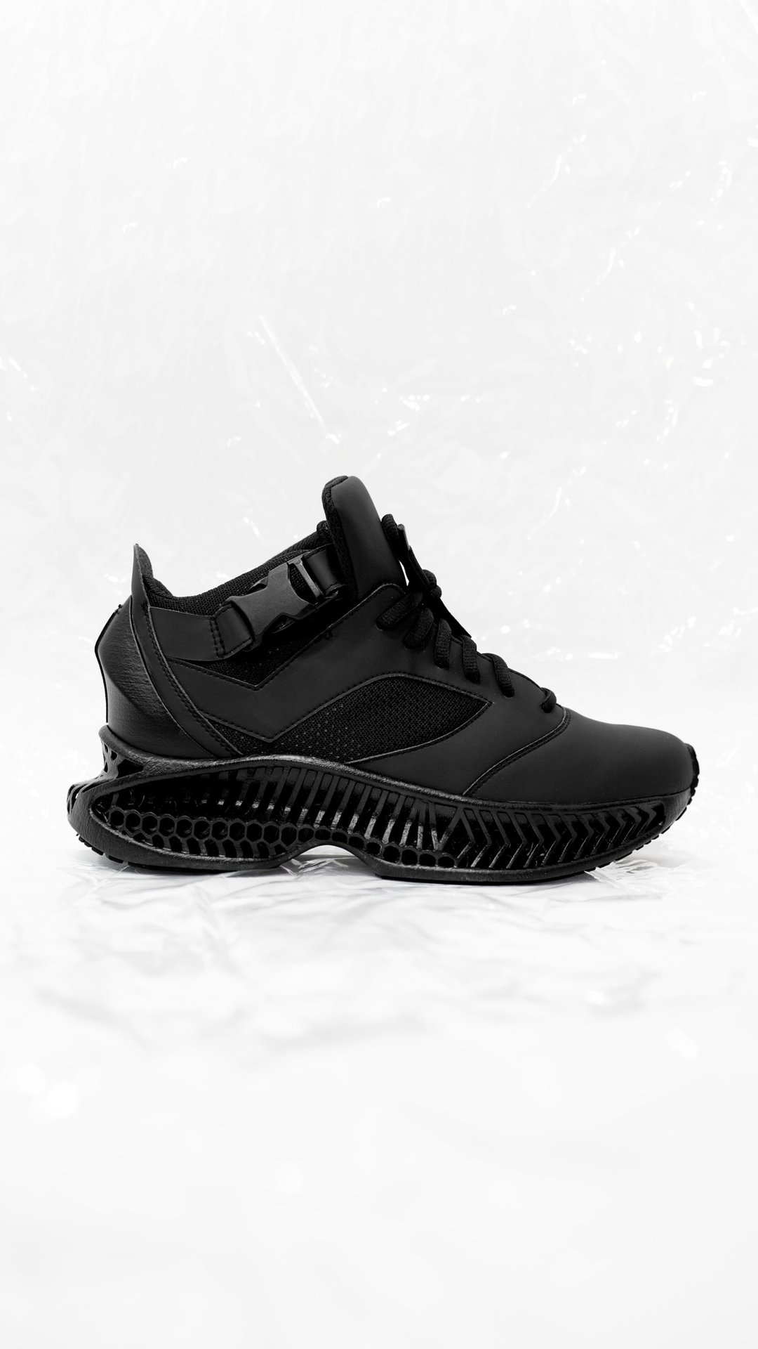 运动鞋/3D打印/鹿蹄/环保材质/24AW-INF - 女款运动鞋/球鞋 - 其他材质 黑色