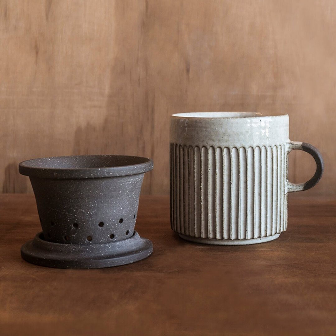 上作美器手工内胆-适用350ml马克杯 - 茶具/茶杯 - 陶 