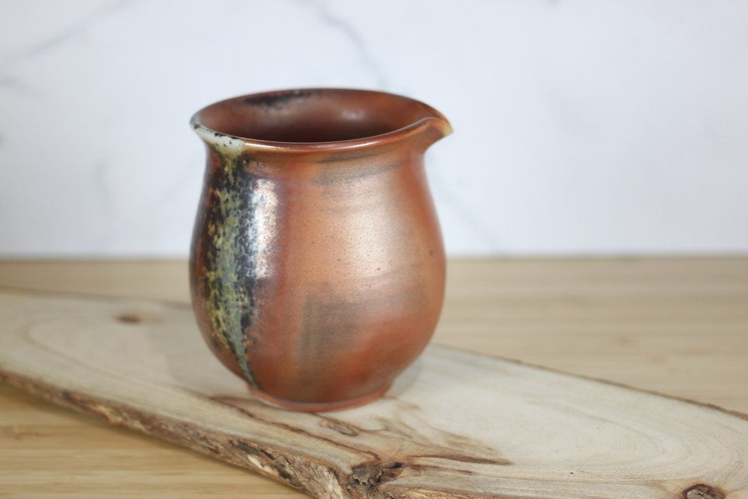 【沐春生活】360ml 天然落灰 柴烧茶海 公道杯 名家叶敏祥手作 - 茶具/茶杯 - 瓷 
