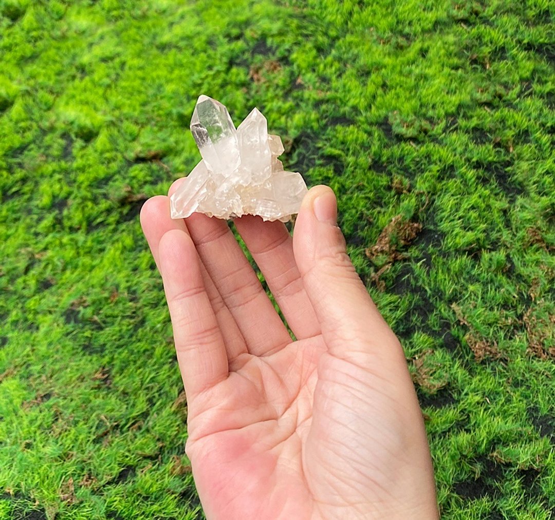 能量摆饰-天然原矿白水晶簇 疗愈 招财开运 净化负能量 快速出货 - 摆饰 - 水晶 白色