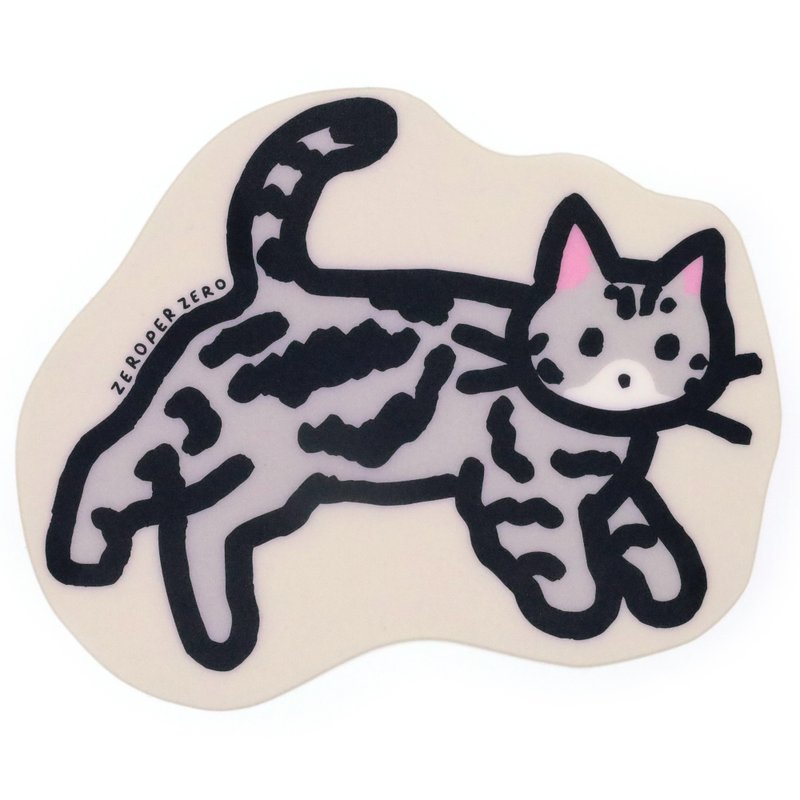 鼠标垫 美国短毛猫 - 鼠标垫 - 树脂 