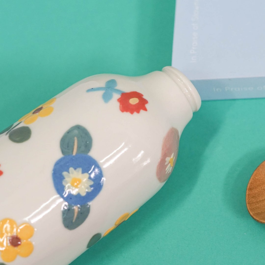 FLOWER VASE CERAMIC - 摆饰 - 陶 