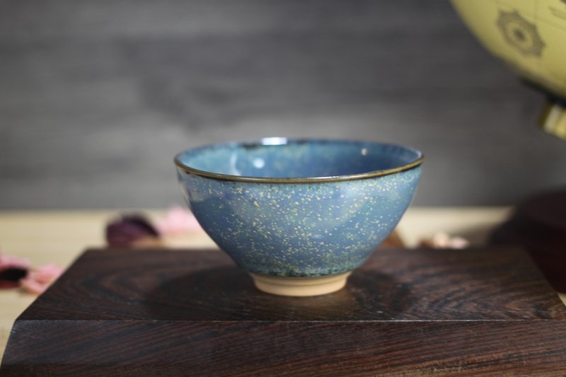 【送礼好物】120ml 天目釉 日式茶碗 茶杯 酒杯 莺歌叶敏祥作 - 茶具/茶杯 - 瓷 