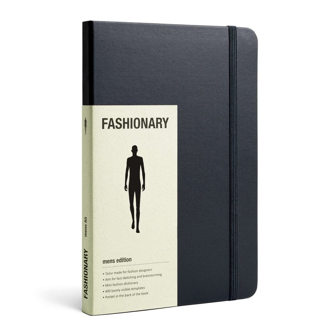 FASHIONARY手绘本/ 男版/ A5/ 黑 - 笔记本/手帐 - 纸 