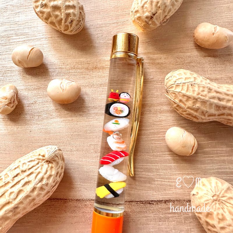 节分原子笔 - 钢珠笔 - 粘土 红色