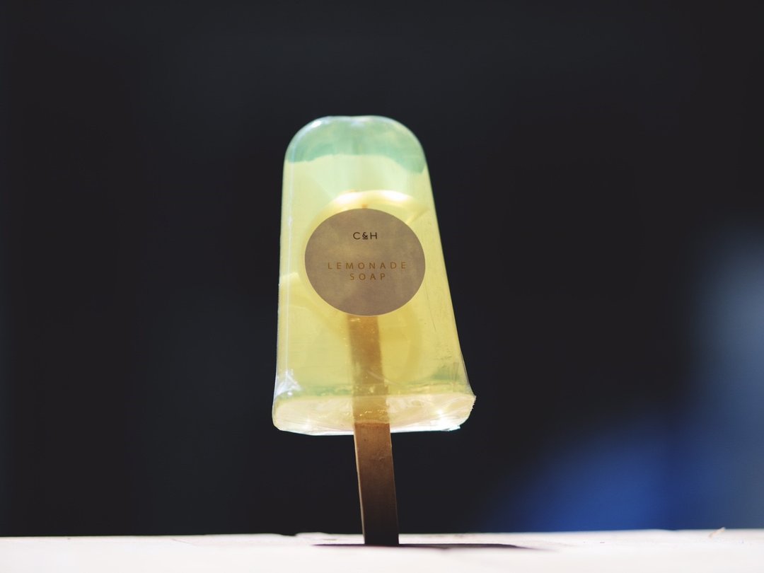 SUMMER SOAP POPSICLE SOAP - 95g Lemonade - 肥皂/手工皂 - 其他材质 