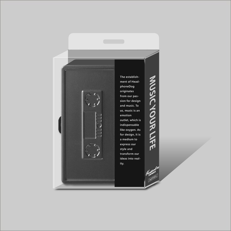 耳机狗周年限定精装金属卡带 名片盒/菸盒/钱夹 附海报精装版 - 名片夹/名片盒 - 其他金属 