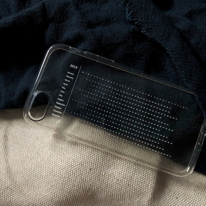 2019/软壳/文字手机壳 - 手机壳/手机套 - 塑料 透明