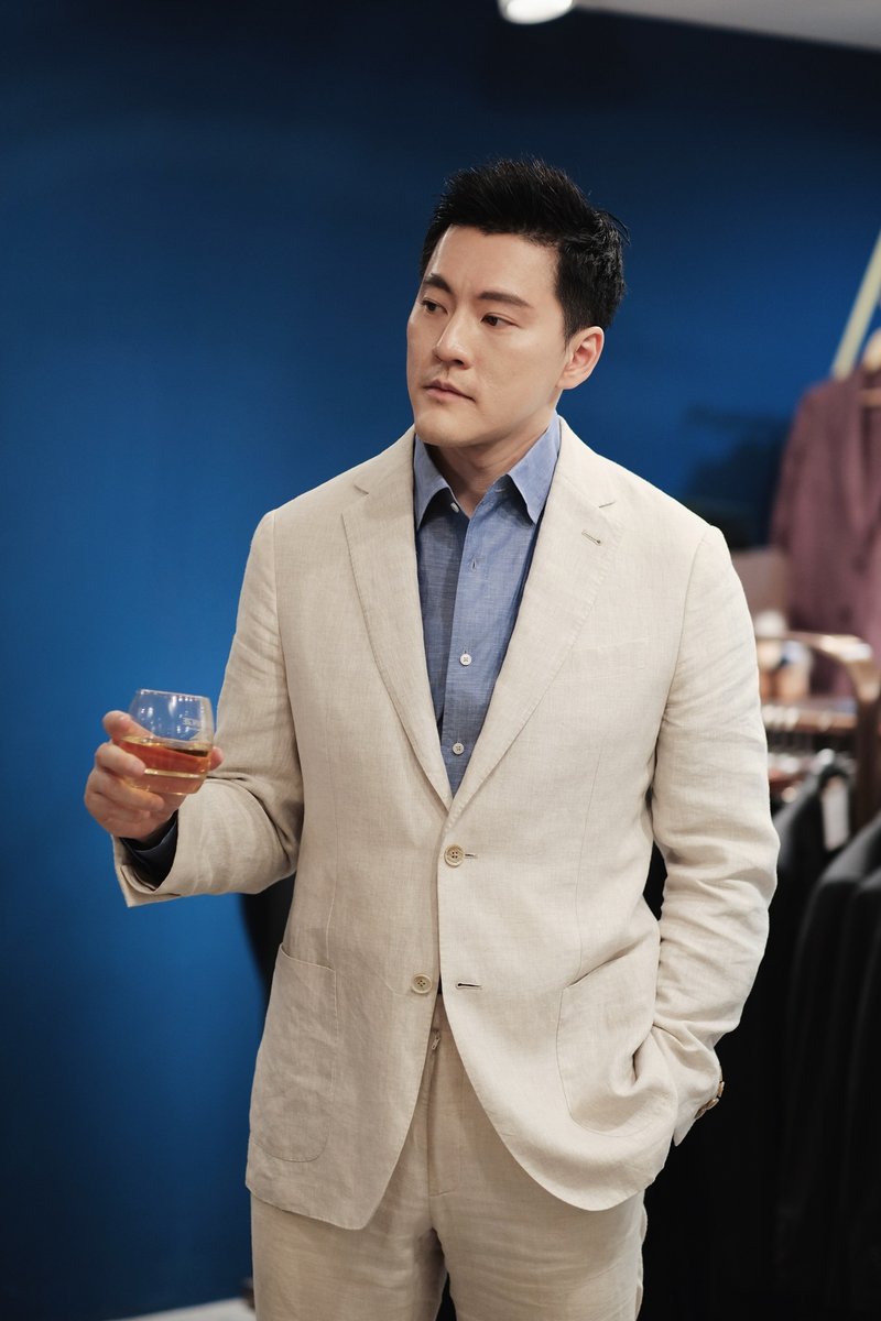 【订制】灰白纯亚麻西装外套/西装/意大利布料及制作工艺 - 男装衬衫 - 棉．麻 白色