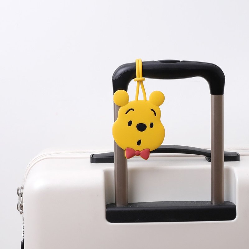 迪士尼小熊维尼硅胶行李吊牌-行李箱挂牌 绑带 旅行配件 - 其他 - 硅胶 多色