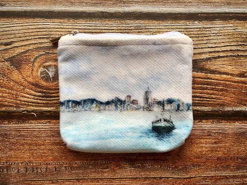 布袋 散纸包 零钱包-阴天的维多利亚港 - 零钱包 - 其他材质 多色