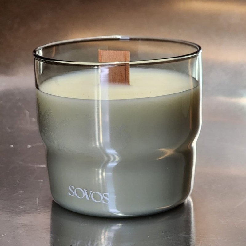 Wellness Candle - Michelia Alba 220g 天然白兰花疗愈蜡烛 - 蜡烛/烛台 - 蜡 