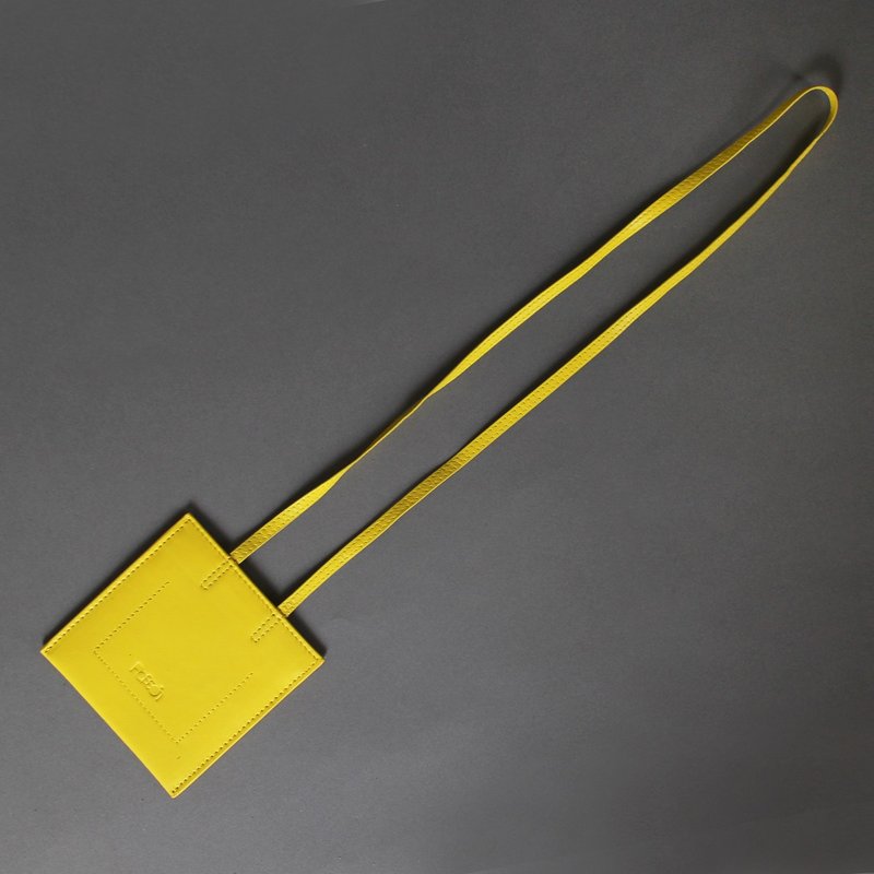 Passion 识别证黄色 - 证件套/卡套 - 真皮 黄色