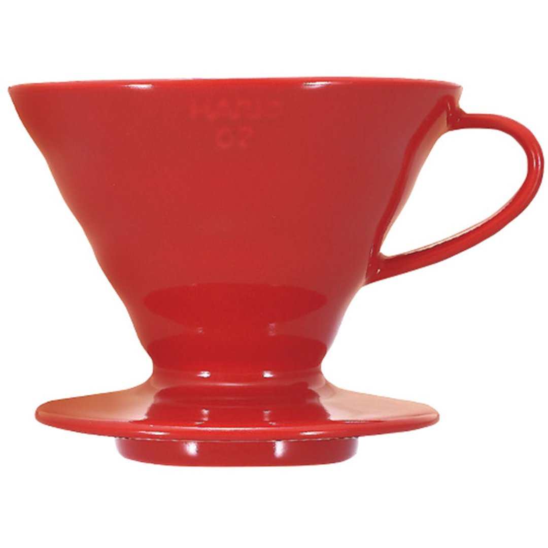 HARIO V60红色01磁石滤杯1~4杯 / VDC-02R - 咖啡壶/周边 - 瓷 红色