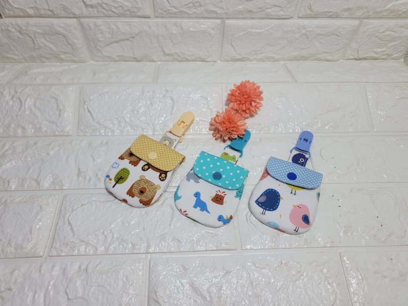 圆屁屁  平安符袋夹 - 平安符/符袋 - 棉．麻 多色