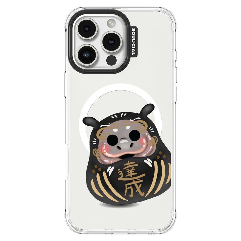 Daruma 达摩 Tassei Hippo iPhone 手机壳 MagSafe 磁吸保护壳 - 手机壳/手机套 - 其他材质 