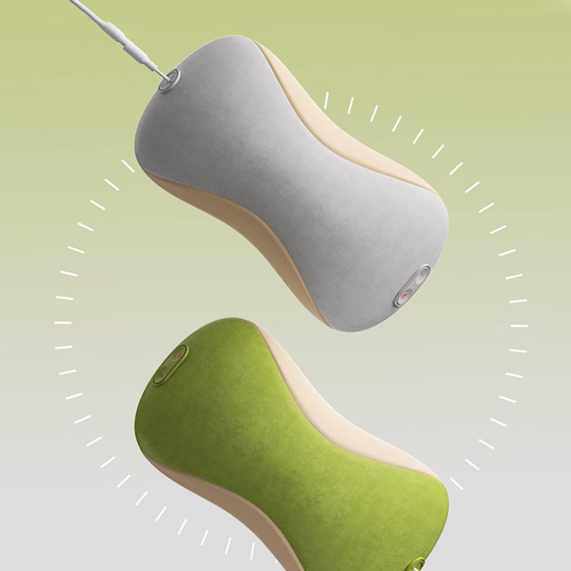 【免运】PGG颈椎按摩器背部腰部按摩仪肩颈神器多功能靠垫按摩枕 - 数码小物 - 其他材质 