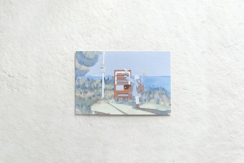 Mini Art Print | Vending Machine - 卡片/明信片 - 其他材质 
