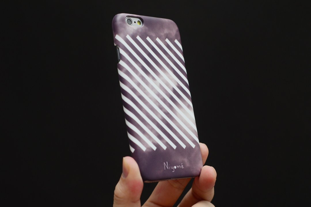 iphone case sky white stripe for iphone5s, 6s, 6s plus, 7, 7+, 8, 8+, iphone x - 手机壳/手机套 - 塑料 灰色