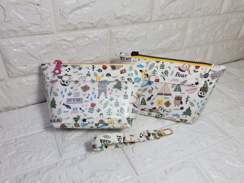 森林派对 托药袋/收纳包/随手包 - 妈妈包 - 棉．麻 多色